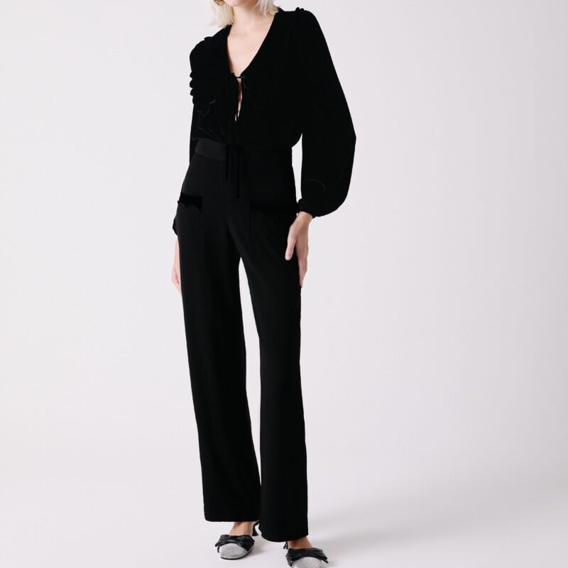 CAMISA AMARRAÇÃO DE VELUDO